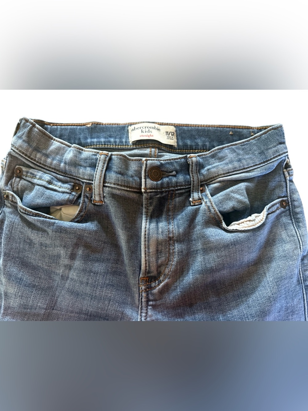 Abercrombie Kids Straight Leg Jeans Size 11/12